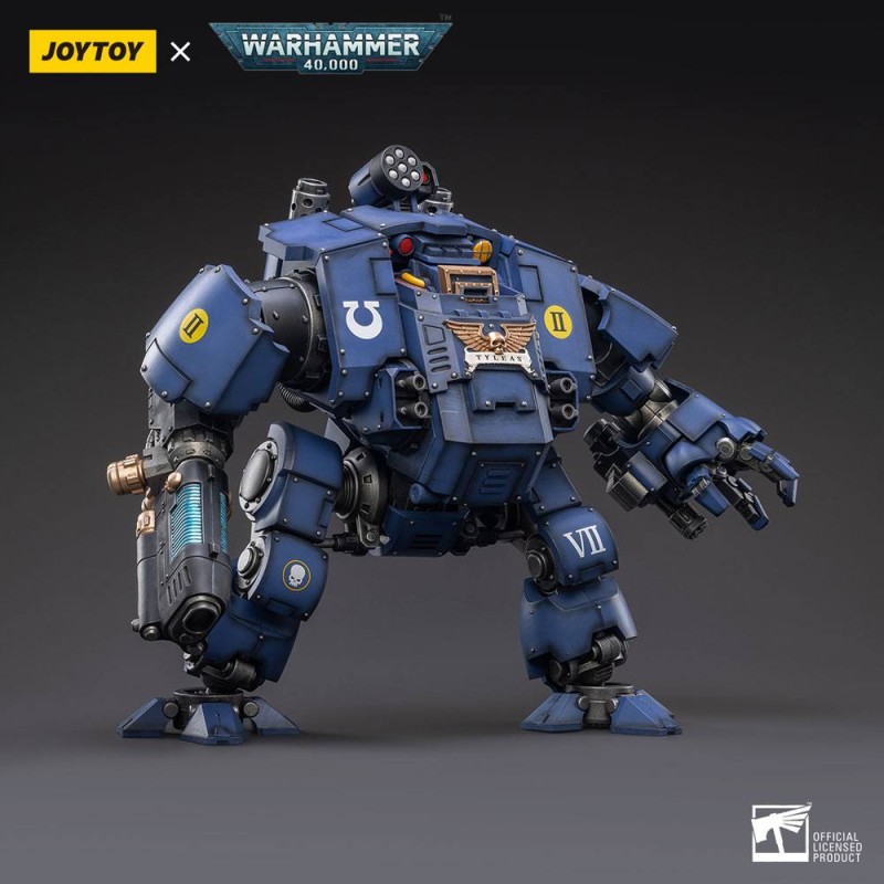 Warhammer 40k figurine 1/18 Ultramarines Redemptor Dreadnought Brother Dreadnought Tyleas 30 cm Reproduction