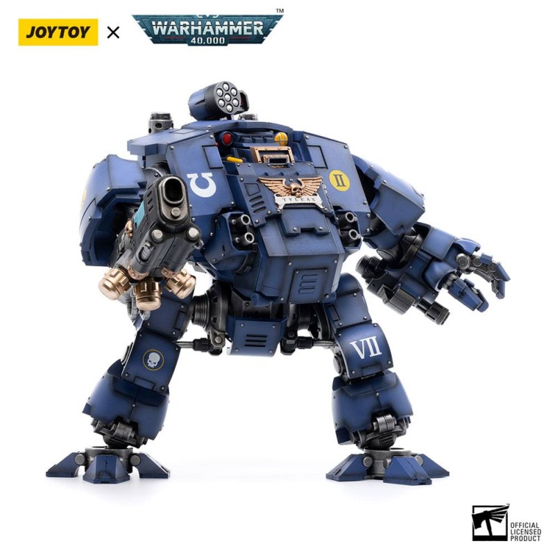 Warhammer 40k figurine 1/18 Ultramarines Redemptor Dreadnought Brother Dreadnought Tyleas 30 cm Reproduction