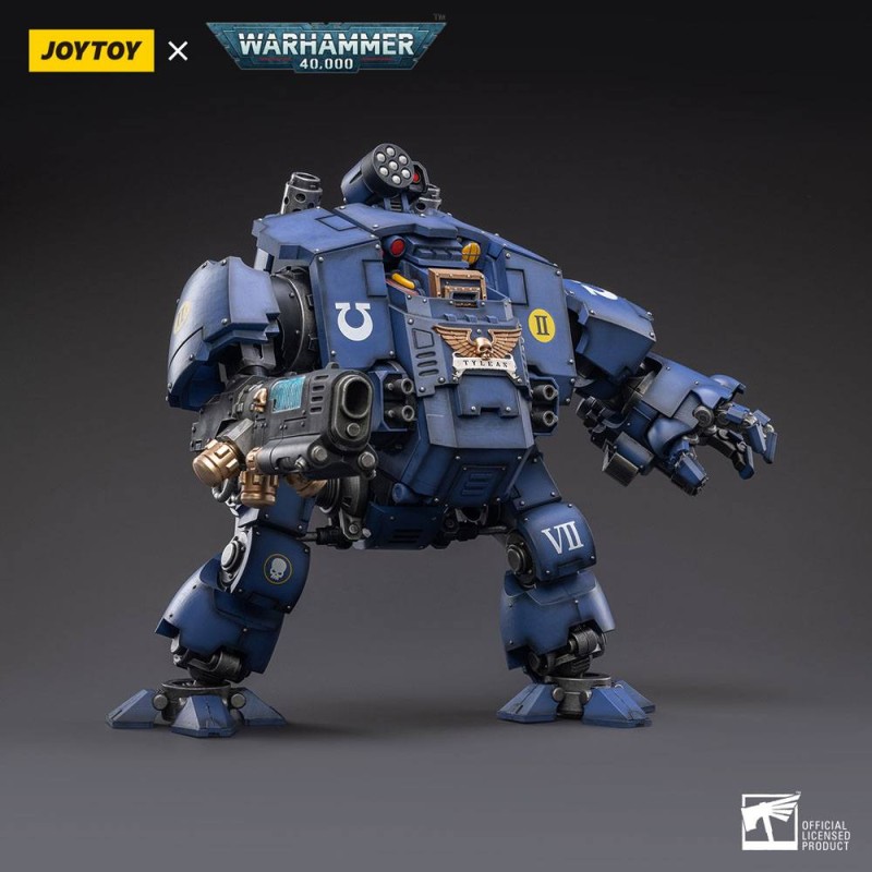 Warhammer 40k figurine 1/18 Ultramarines Redemptor Dreadnought Brother Dreadnought Tyleas 30 cm Reproduction