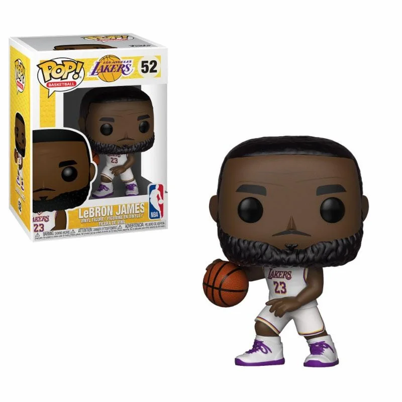 License: NBA Legends
Product: Funko POP! Sports Vinyl Lakers - LeBron James (White Jersey) 9 cm
Brand: Funko