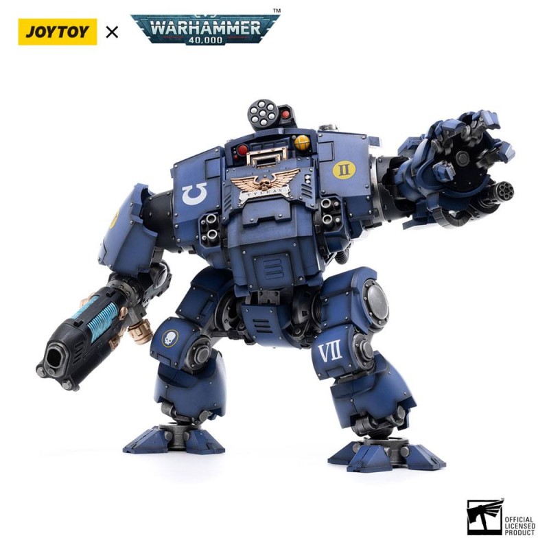 Warhammer 40k figurine 1/18 Ultramarines Redemptor Dreadnought Brother Dreadnought Tyleas 30 cm Reproduction