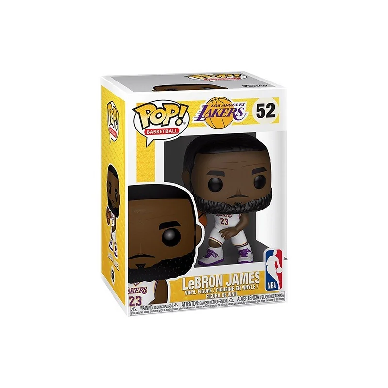 License: NBA Legends
Product: Funko POP! Sports Vinyl Lakers - LeBron James (White Jersey) 9 cm
Brand: Funko