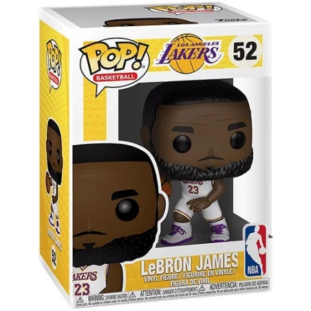 License: NBA Legends
Product: Funko POP! Sports Vinyl Lakers - LeBron James (White Jersey) 9 cm
Brand: Funko