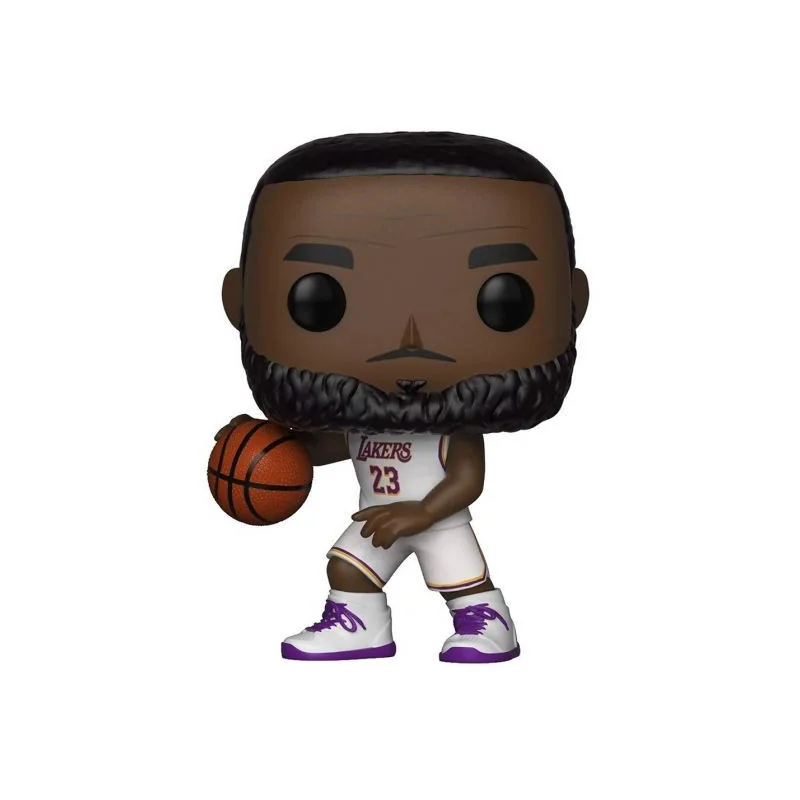 License: NBA Legends
Product: Funko POP! Sports Vinyl Lakers - LeBron James (White Jersey) 9 cm
Brand: Funko