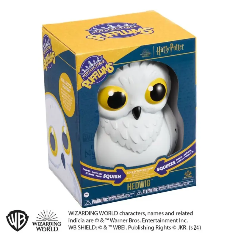 Harry Potter figurine anti-stress Squishy Pufflums Hedwig 18 cm | 0849421010249