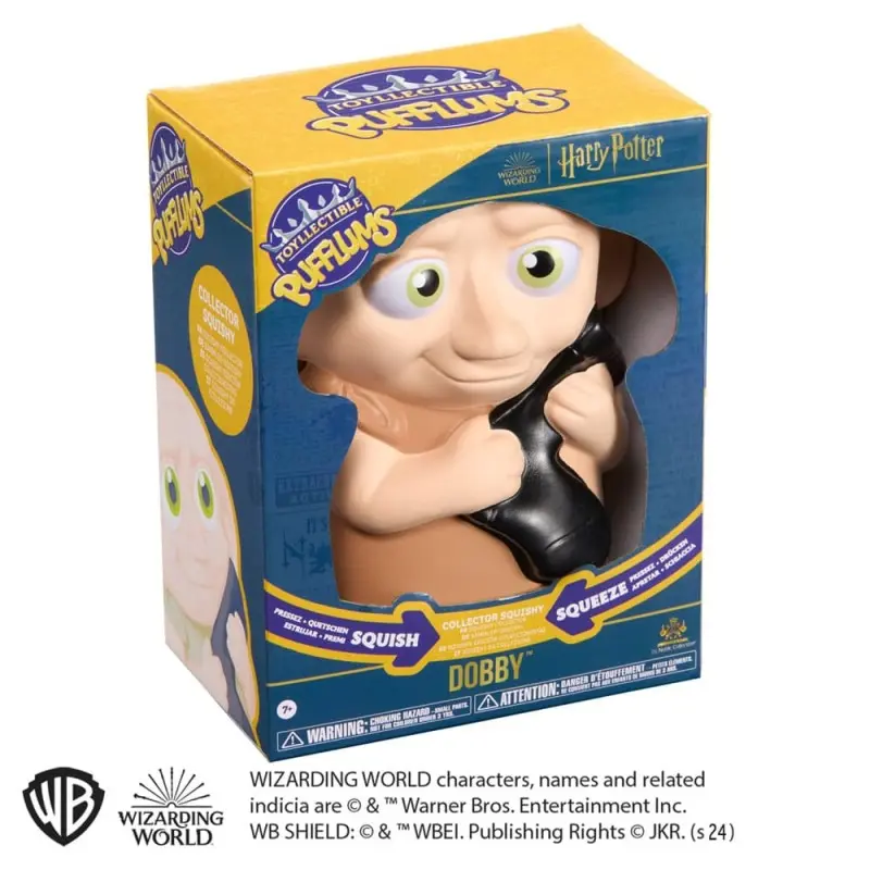 Harry Potter figurine anti-stress Squishy Pufflums Dobby 18 cm | 0849421010256