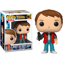 Back to the Future Figure Funko POP! Animation Vinyl Marty in Puffy Vest 9 cm