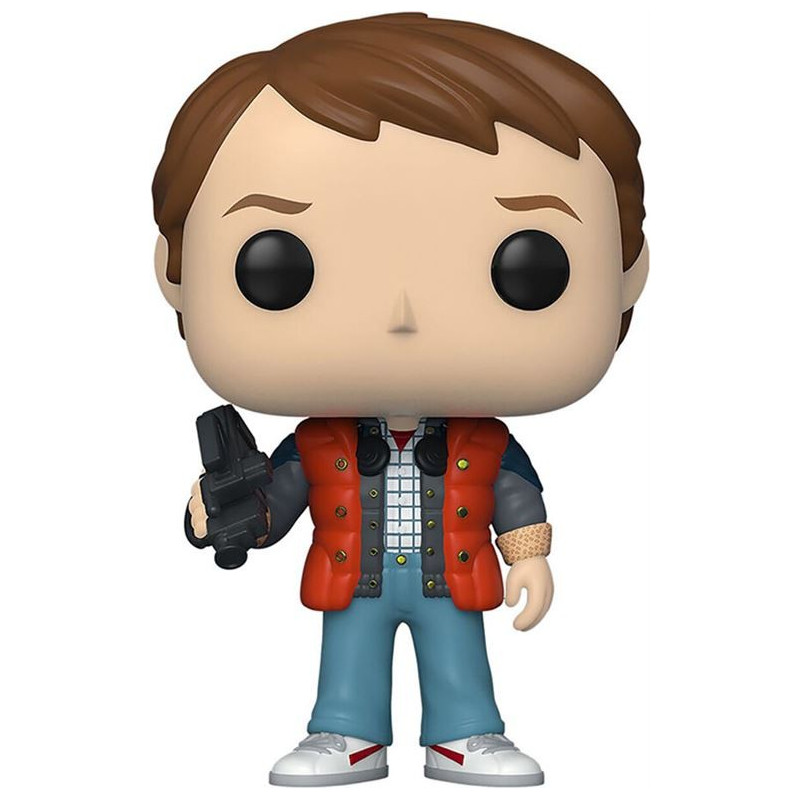 Terug naar de toekomst Figuur Funko POP! Animatie Vinyl Marty in Gezwollen Vest 9 cm