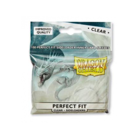 Product: Standaard Perfect Fit Zijlaadhulzen - Transparant/Doorzichtig (100 Hoezen)
Merk: Dragon Shield