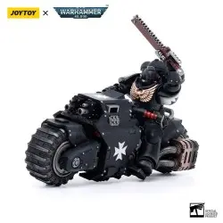Warhammer 40k véhicule 1/18 Black Templars Outrider Bike 22 cm | 6973130372856