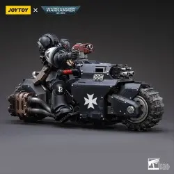 Warhammer 40k véhicule 1/18 Black Templars Outrider Bike 22 cm | 6973130372856