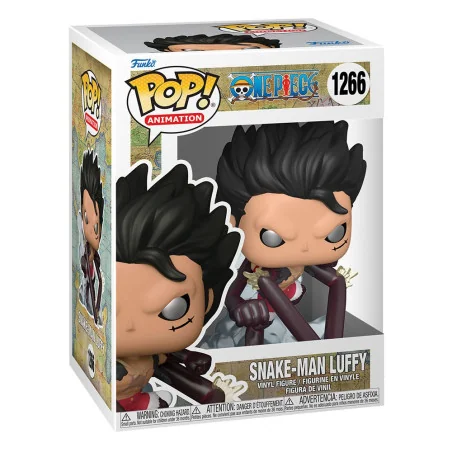 Licentie: One Piece
Product: One Piece Funko POP! Animatie Vinyl Snake-Man Luffy 9 cm
Merk: Funko