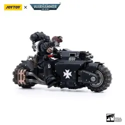 Warhammer 40k véhicule 1/18 Black Templars Outrider Bike 22 cm | 6973130372856