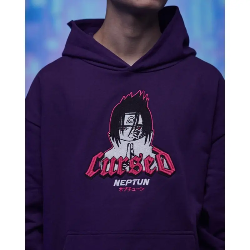 Naruto Shippuden sweater à capuche Graphic Purple (M) | 8718526548921