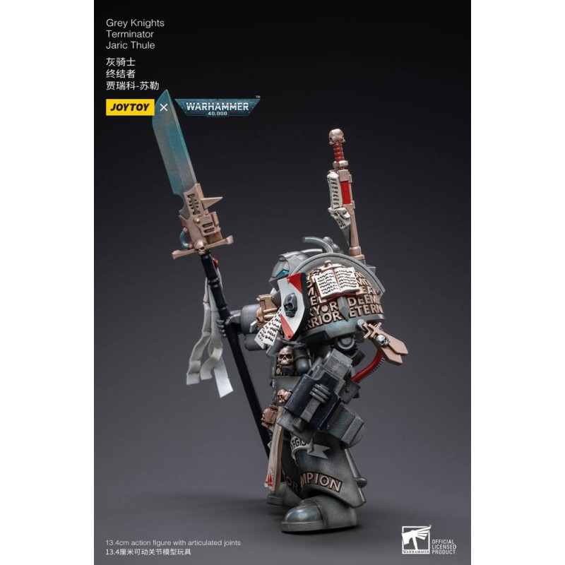 Warhammer 40k figurine 1/18 Grey Knights Terminator Jaric Thule 13 cm