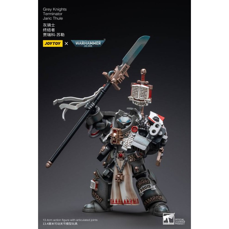 Warhammer 40k figurine 1/18 Grey Knights Terminator Jaric Thule 13 cm