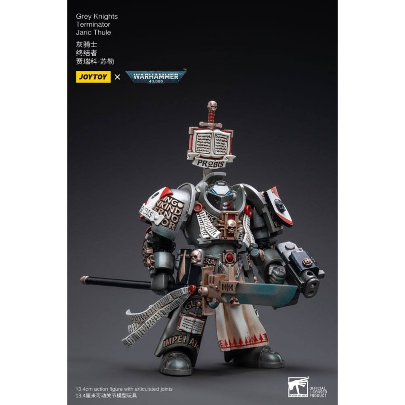 Warhammer 40k figurine 1/18 Grey Knights Terminator Jaric Thule 13 cm