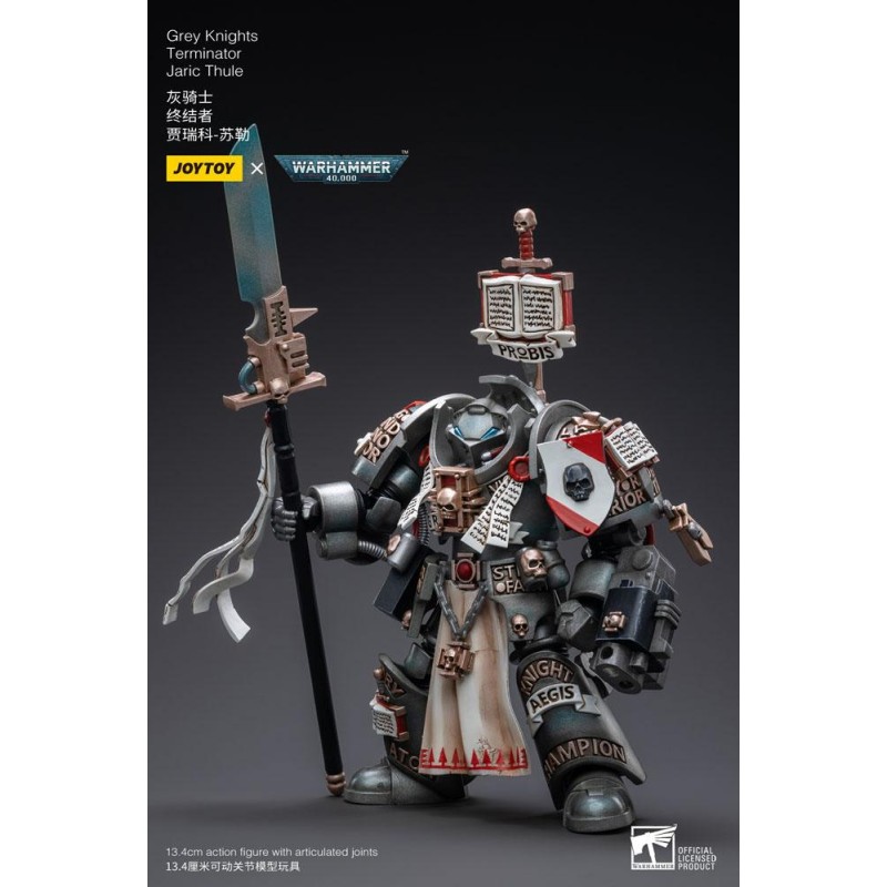 Warhammer 40k figurine 1/18 Grey Knights Terminator Jaric Thule 13 cm