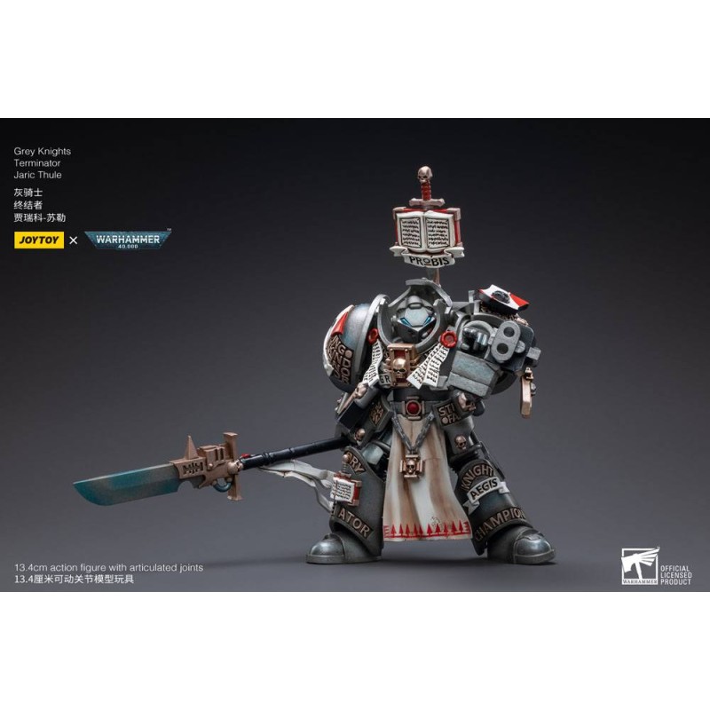 Warhammer 40k figurine 1/18 Grey Knights Terminator Jaric Thule 13 cm
