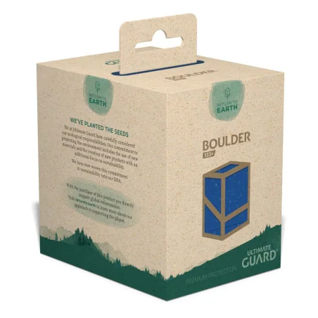 Product: Return To Earth Boulder Deck Case 133+ Standard Size Blue Brand: Ultimate Guard