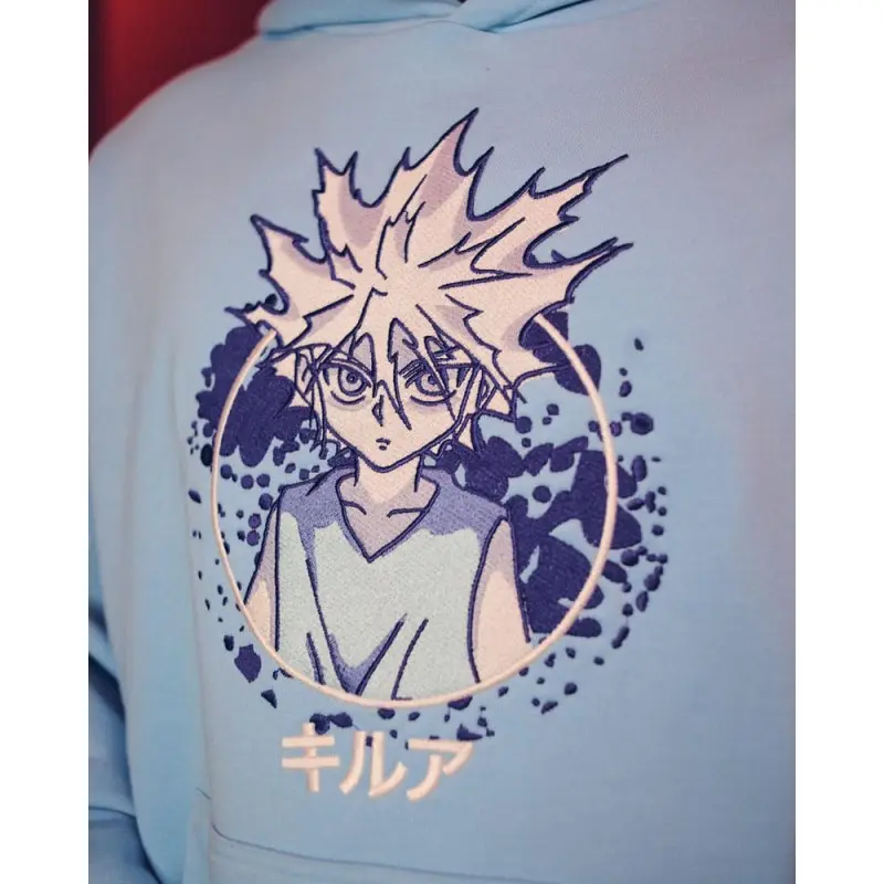 Hunter x Hunter sweater à capuche Graphic Blue (S) | 8718526183900