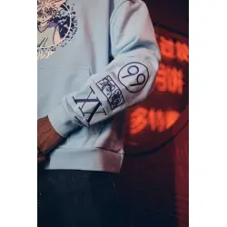 Hunter x Hunter sweater à capuche Graphic Blue (S) | 8718526183900