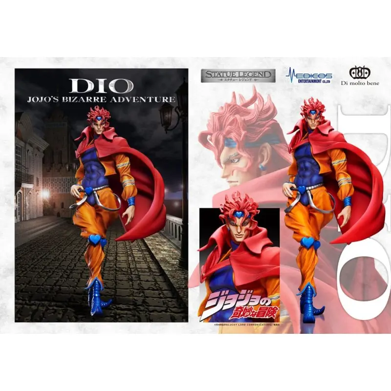 JoJo's Bizarre Adventure Part3 statuette PVC Statue Legend Dio 17 cm (re-run) | 4582777520685