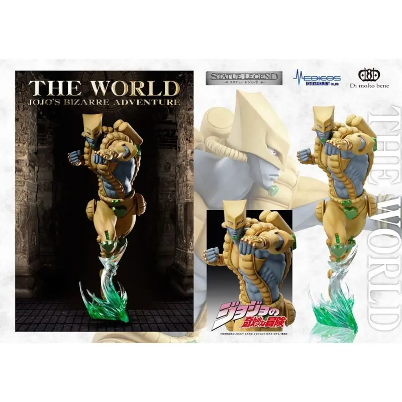 JoJo's Bizarre Adventure Part3 statuette PVC Statue Legend The World 16 cm (re-run) | 4582777520692