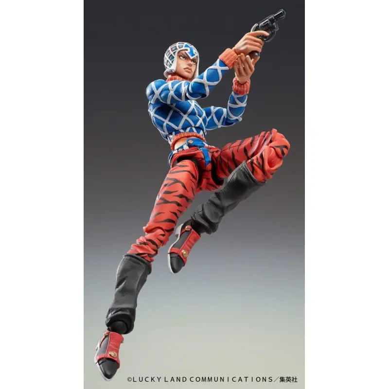 JoJo's Bizarre Adventure Part 5 statuette PVC Statue Chozokado Guido Mista & S P (re-run) 15 cm | 4582777531896