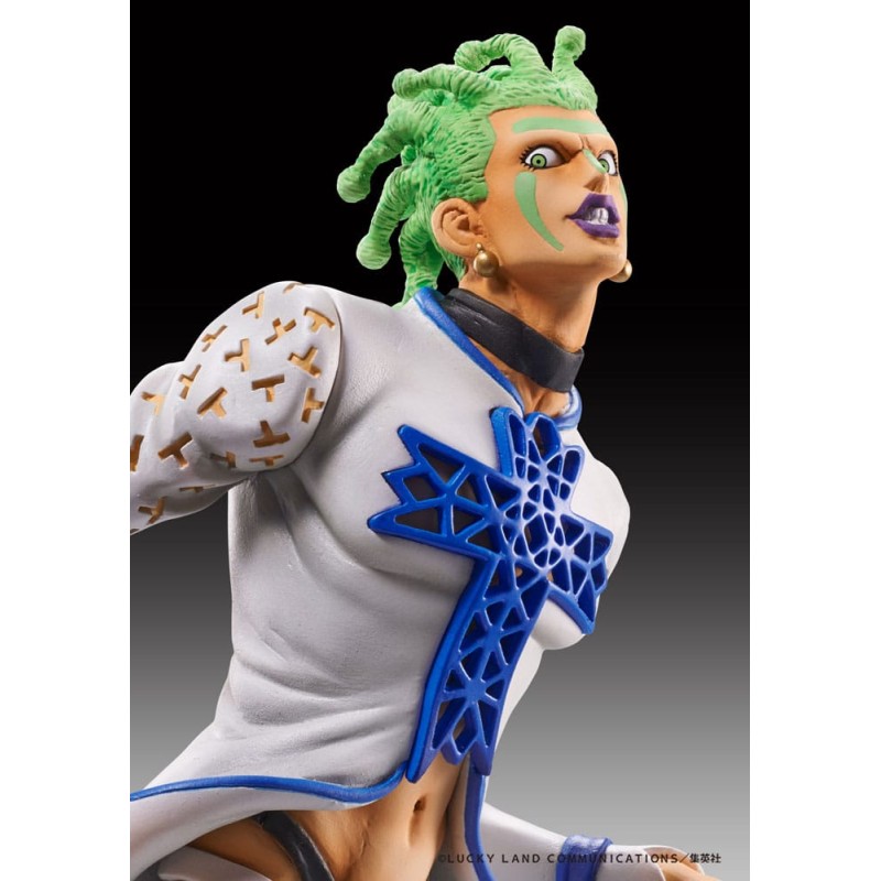 JoJo's Bizarre Adventure Part 5 Golden Wind statuette PVC Statue Cioccolata 17 cm