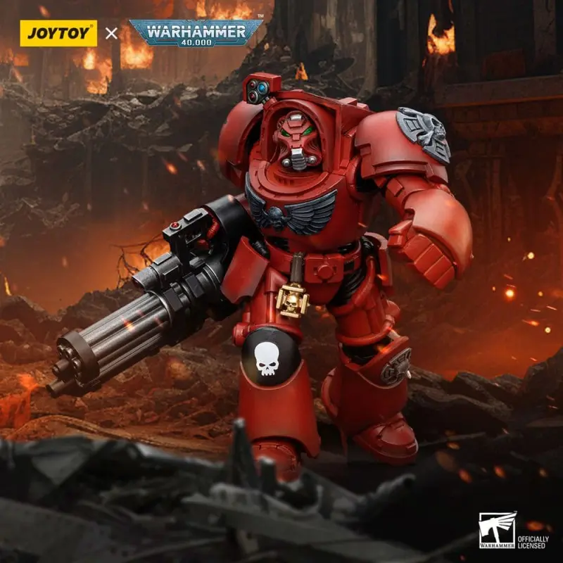 Warhammer The Horus Heresy figurine 1/18 Blood Angels Terminator Squad Terminator with Assault Cannon 14 cm | 6973130375949