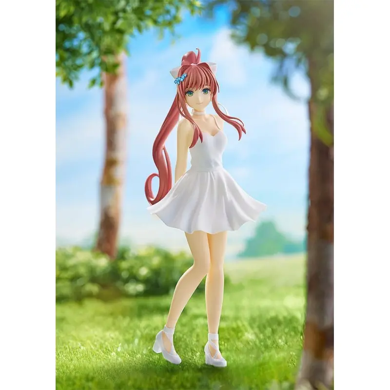 Doki Doki Literature Club! statuette PVC Pop Up Parade Monika: White Dress Ver. 18 cm | 4580590198784