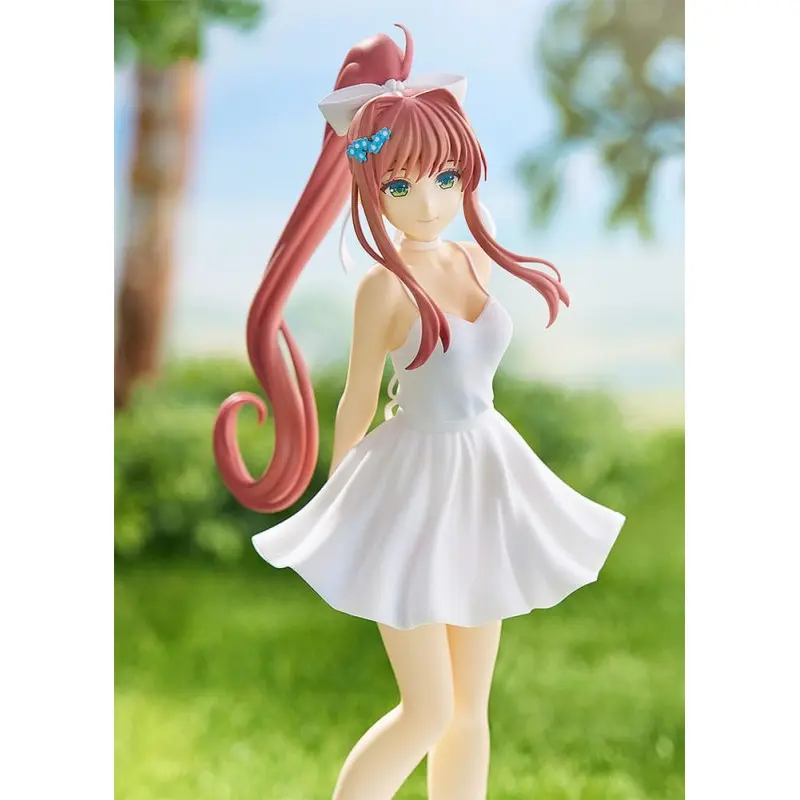 Doki Doki Literature Club! statuette PVC Pop Up Parade Monika: White Dress Ver. 18 cm | 4580590198784