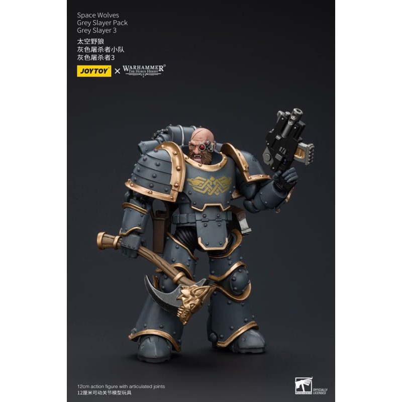 Warhammer The Horus Heresy figurine 1/18 Space Wolves Grey Slayer Pack Grey Slayer 3 12 cm | 6973130376076