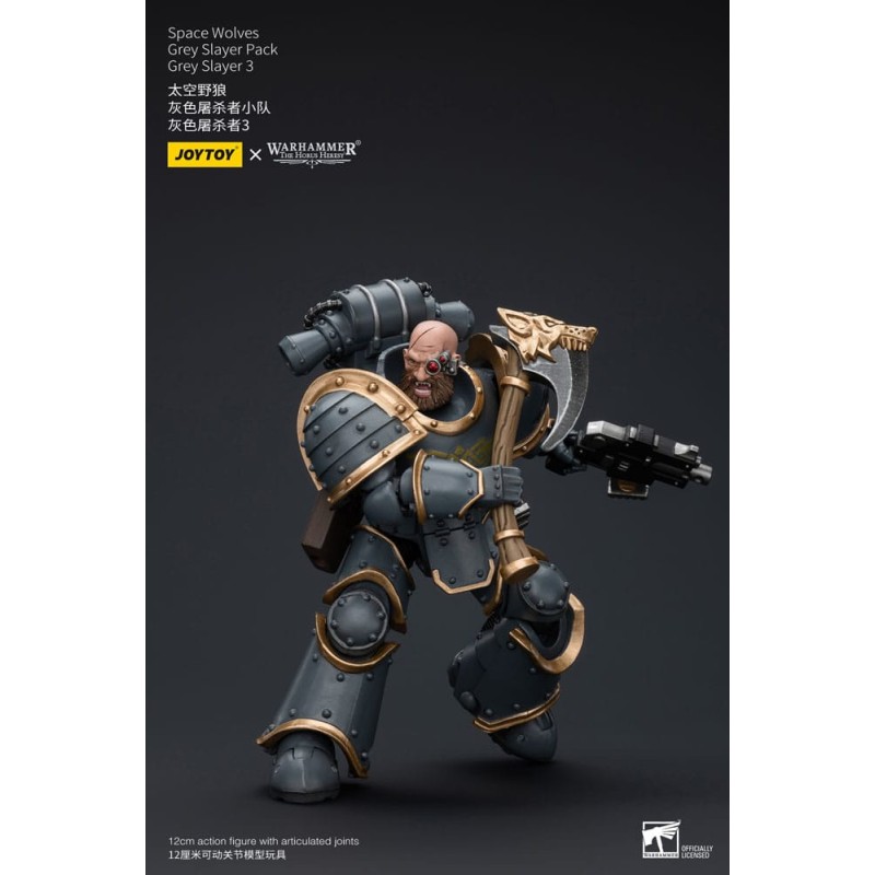 Warhammer The Horus Heresy figurine 1/18 Space Wolves Grey Slayer Pack Grey Slayer 3 12 cm | 6973130376076