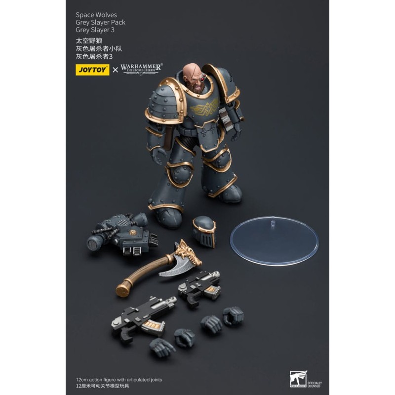 Warhammer The Horus Heresy figurine 1/18 Space Wolves Grey Slayer Pack Grey Slayer 3 12 cm | 6973130376076