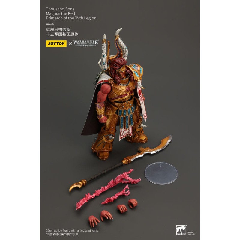 Warhammer The Horus Heresy figurine 1/18 Thousand sons Magnus the Red Primarch of the XVth Legion 12 cm  