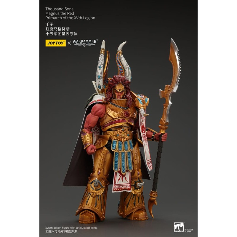 Warhammer The Horus Heresy figurine 1/18 Thousand sons Magnus the Red Primarch of the XVth Legion 12 cm  