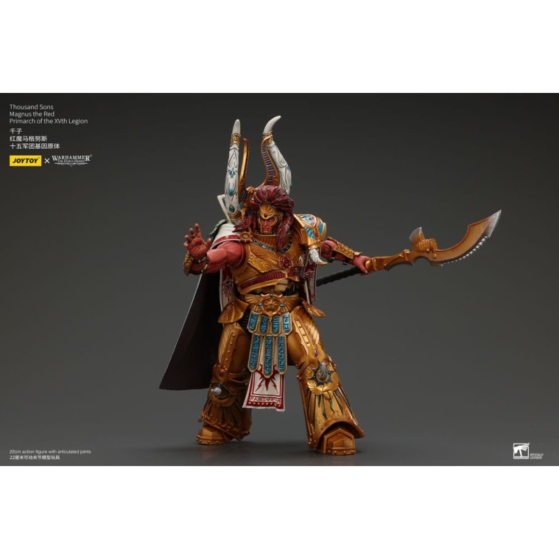 Warhammer The Horus Heresy figurine 1/18 Thousand sons Magnus the Red Primarch of the XVth Legion 12 cm  