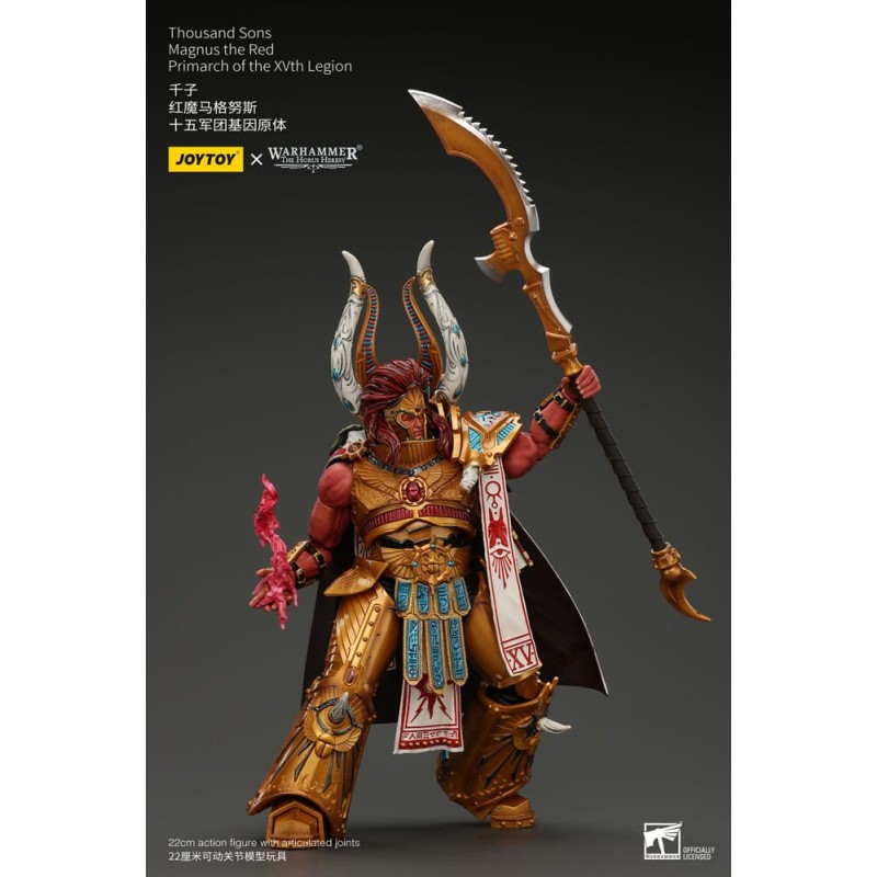 Warhammer The Horus Heresy figurine 1/18 Thousand sons Magnus the Red Primarch of the XVth Legion 12 cm  
