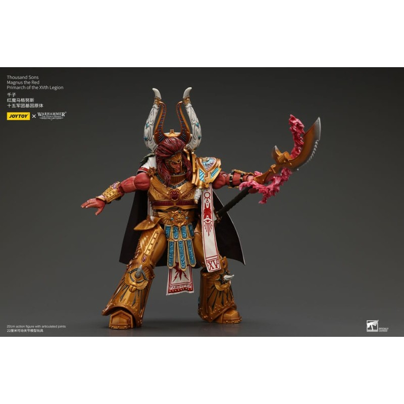 Warhammer The Horus Heresy figurine 1/18 Thousand sons Magnus the Red Primarch of the XVth Legion 12 cm  