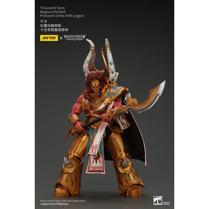 Warhammer The Horus Heresy figurine 1/18 Thousand sons Magnus the Red Primarch of the XVth Legion 12 cm  