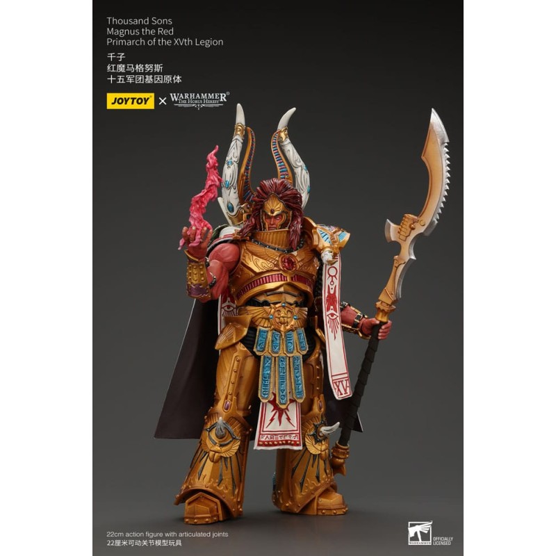 Warhammer The Horus Heresy figurine 1/18 Thousand sons Magnus the Red Primarch of the XVth Legion 12 cm  