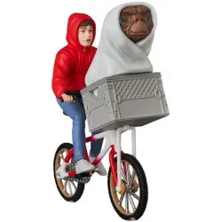 E.T. l'extra-terrestre mini figurine Medicom UDF série E.T. & Elliot Bicycle 9 cm | 4530956158013