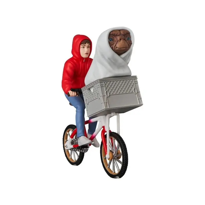 E.T. l'extra-terrestre mini figurine Medicom UDF série E.T. & Elliot Bicycle 9 cm | 4530956158013