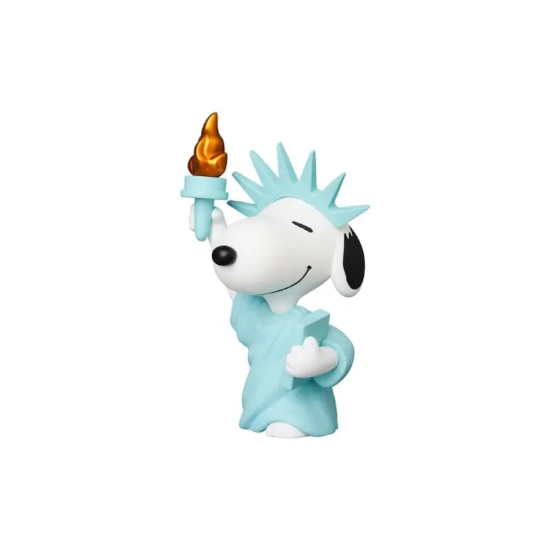 Peanuts mini figurine Medicom UDF série 17 Statue of Liberty Snoopy 7 cm | 4530956158235