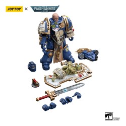 Warhammer 40k figurine 1/18 Ultramarines Primaris Captain with Relic Shield and Power Sword 12 cm | 6973130376465