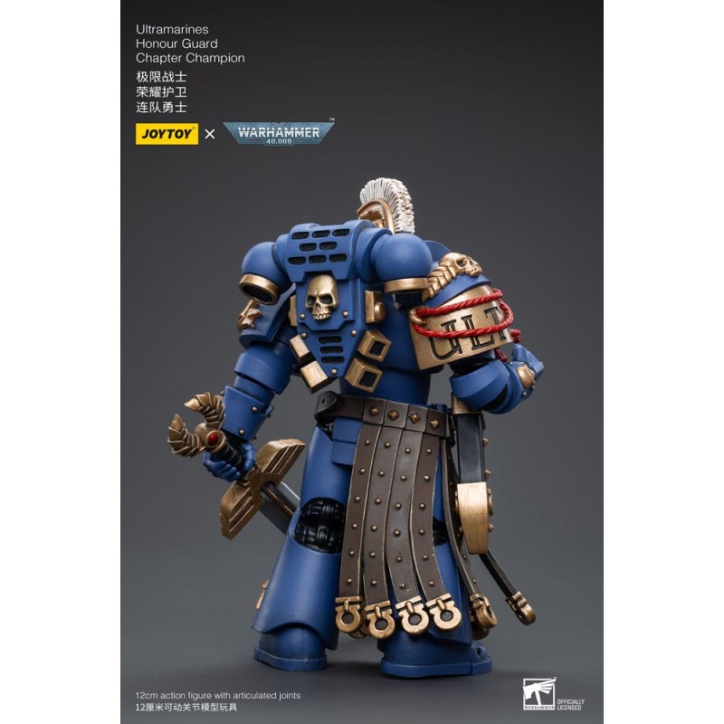 Warhammer 40k figurine 1/18 Ultramarines Honour Guard Chapter Champion 12 cm | 6973130376526