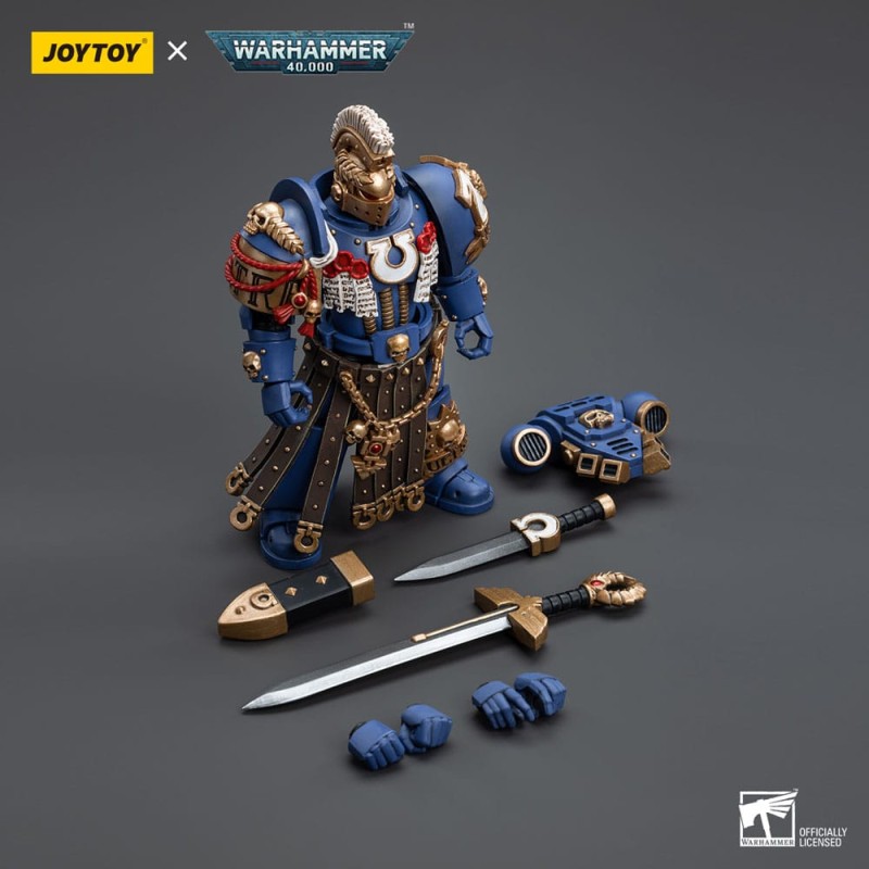 Warhammer 40k figurine 1/18 Ultramarines Honour Guard Chapter Champion 12 cm | 6973130376526