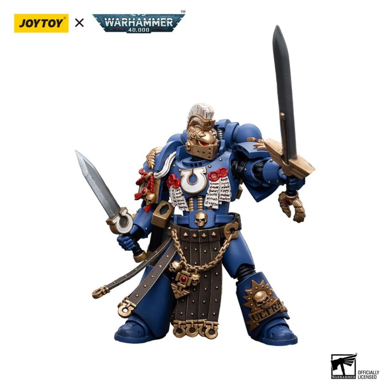 Warhammer 40k figurine 1/18 Ultramarines Honour Guard Chapter Champion 12 cm | 6973130376526